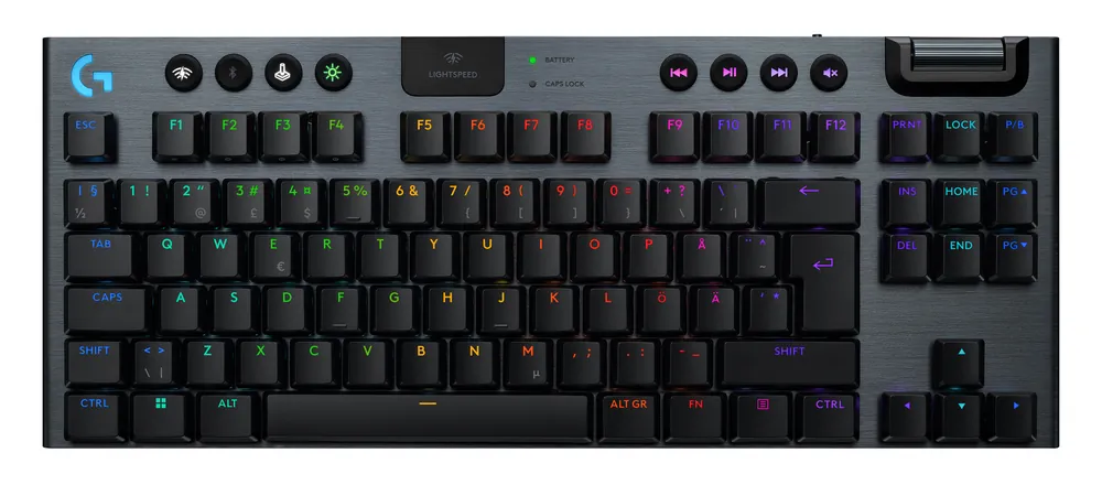 Logitech - G915 X LIGHTSPEED TKL Low-Profile Wireless Gaming Keyboard - Missa inte erbjudandet