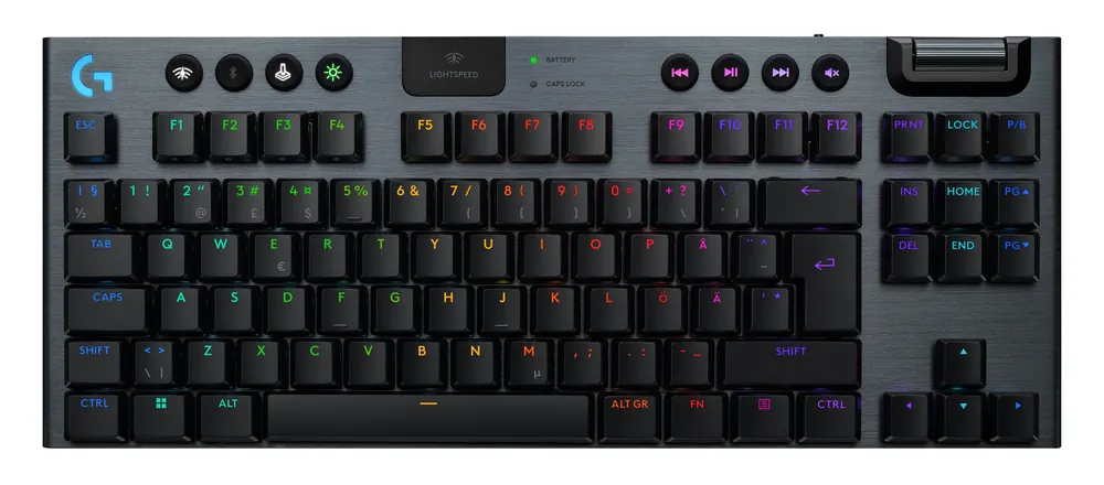 Missa inte - Logitech - G915 X LIGHTSPEED TKL Low-Profile Wireless Gaming Keyboard