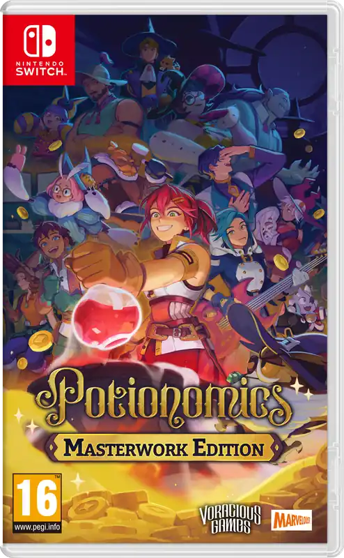 Potionomics Masterwork Edition - Nintendo Switch - Missa inte erbjudandet
