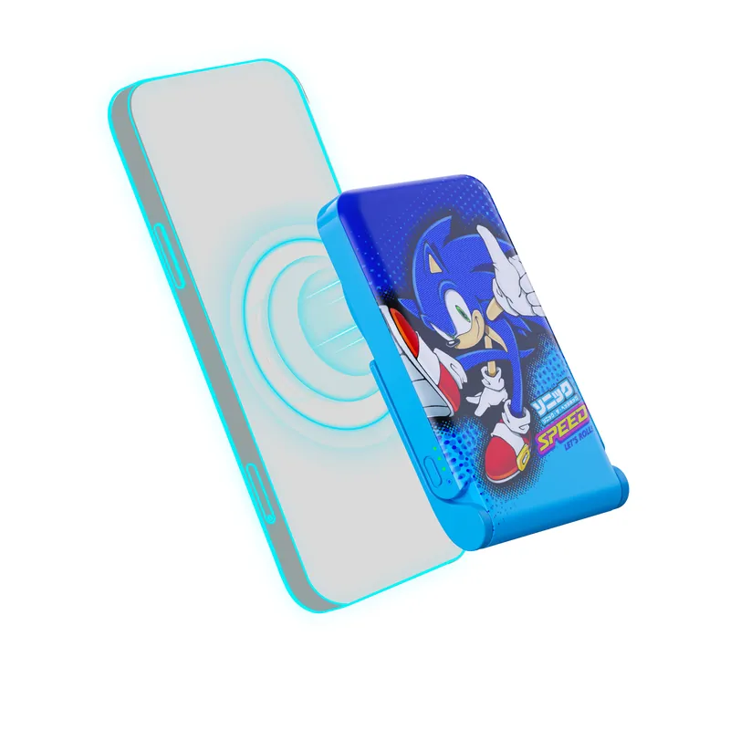 OTL - Sonic the Hedgehog wireless magnetic power bank | Bra pris
