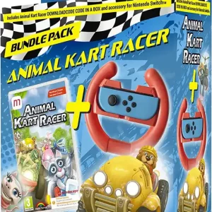Fyndpris | Animal Kart Racer Bundle (Code in a box) - Nintendo Switch