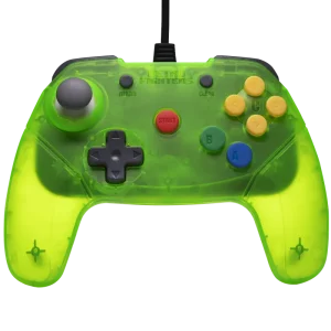 Finns tillgänglig | Retro-Fighters - Brawler64 Wired Controller - Green