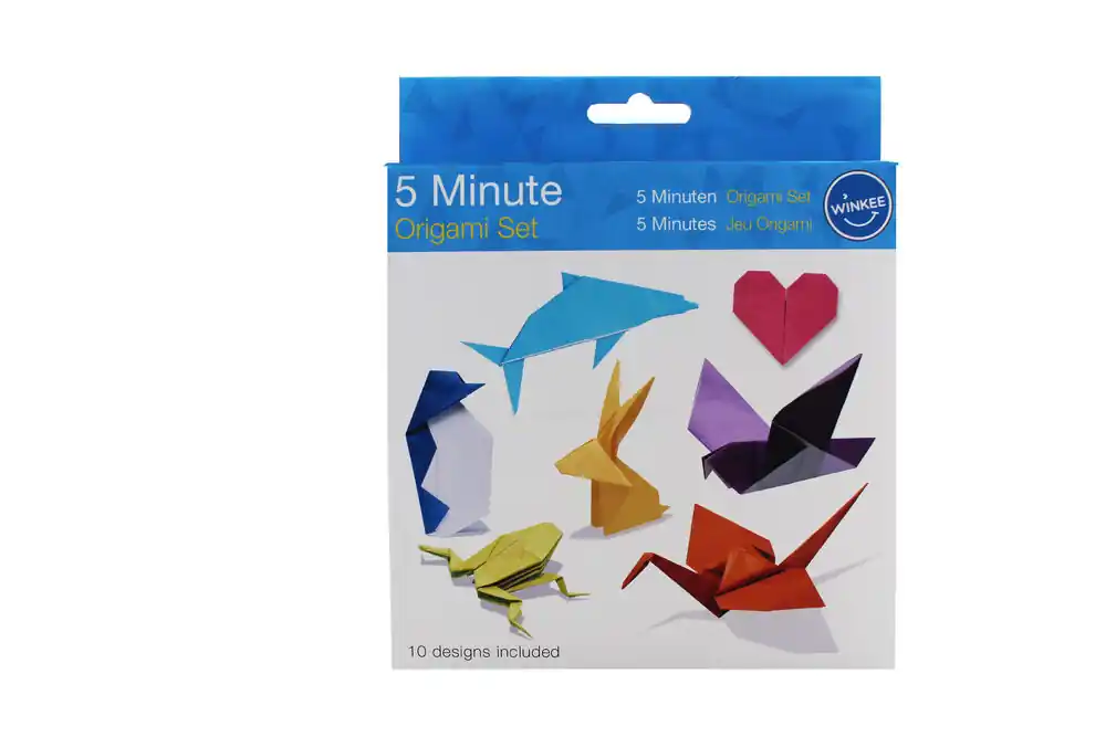 Winkee - Origami Set - 5 Minutes (16487) | Tidsbegränsat erbjudande