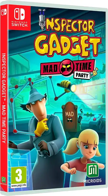 Inspector Gadget Mad Time Party (Code in Box) - Nintendo Switch | Handla online