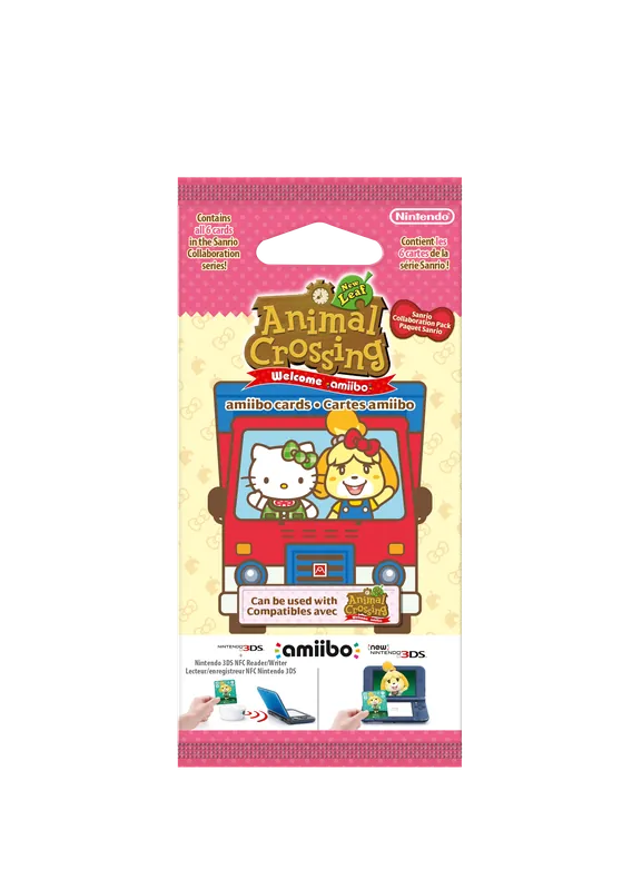 Animal Crossing New Leaf + Sanrio amiibo Cards Pack - Skynda dig
