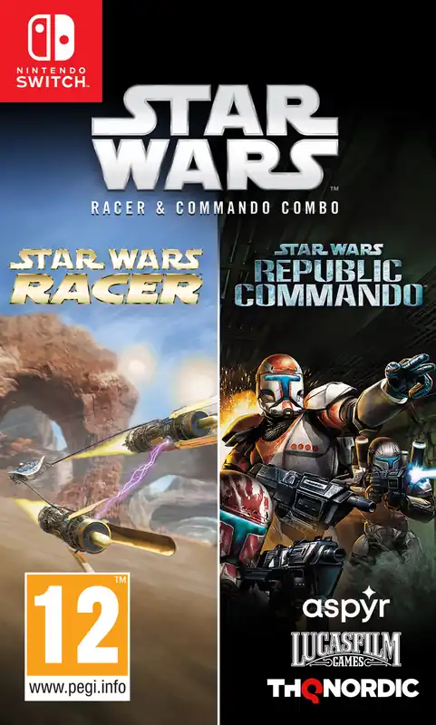 Bästa pris | Star Wars Racer and Commando Combo - Nintendo Switch