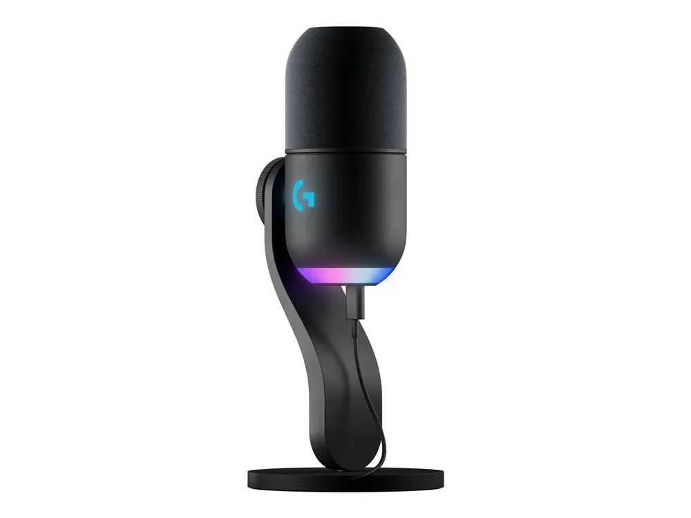 Logitech - Yeti GX Dynamic RGB Gaming Mic with LIGHTSYNC, Black - Lågt pris