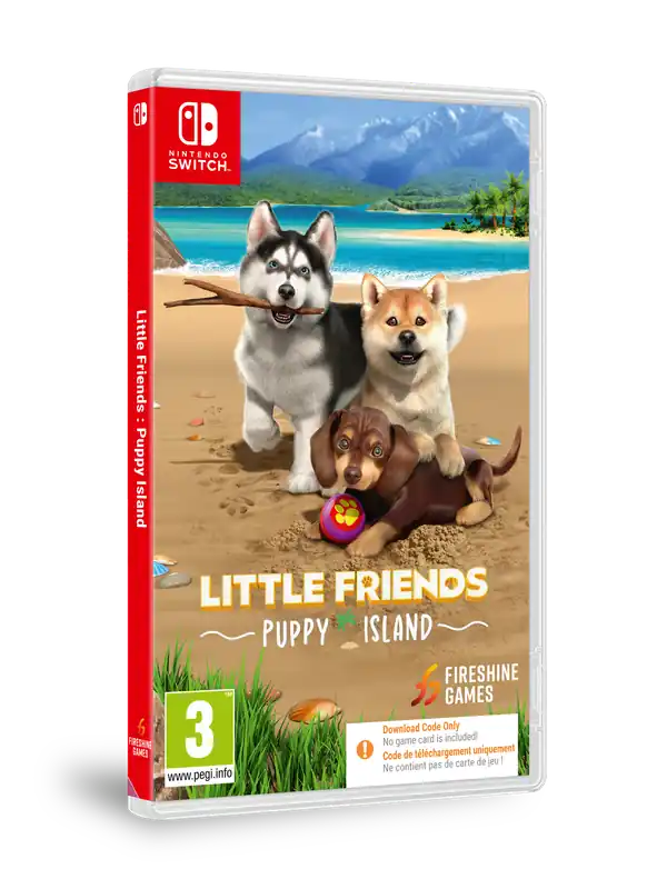 Mycket uppskattad | Little Friends Puppy Island (Code in a Box) - Nintendo Switch
