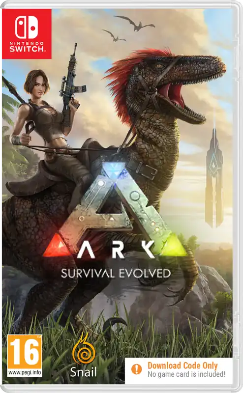 ARK Survival Evolved (Code in a Box) - Nintendo Switch | Spara mer