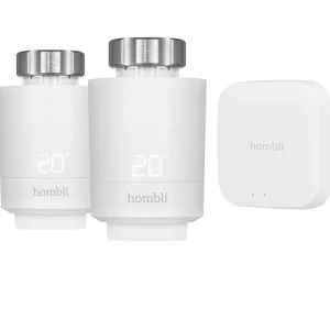 Endast denna vecka - Hombli - Smart Radiator Thermostat Starterkit (2+BT Bridge)