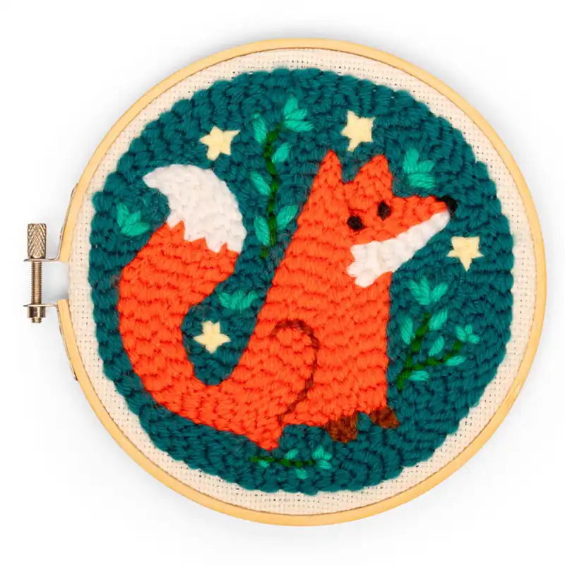 Nytt hos oss | Kikkerland - Fox Punch Needle - (GG273)