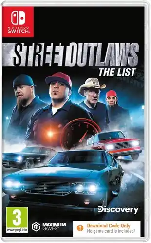 Street Outlaws The List (Code In A Box) - Nintendo Switch | Sista dagarna
