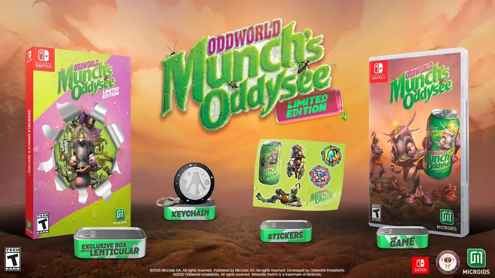 Erbjudande | Oddworld Munch‘s Oddysee (Limited Edition) - Nintendo Switch