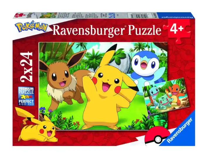 Ravensburger - Pokémon 2x24p - (10105668) | Snart slut