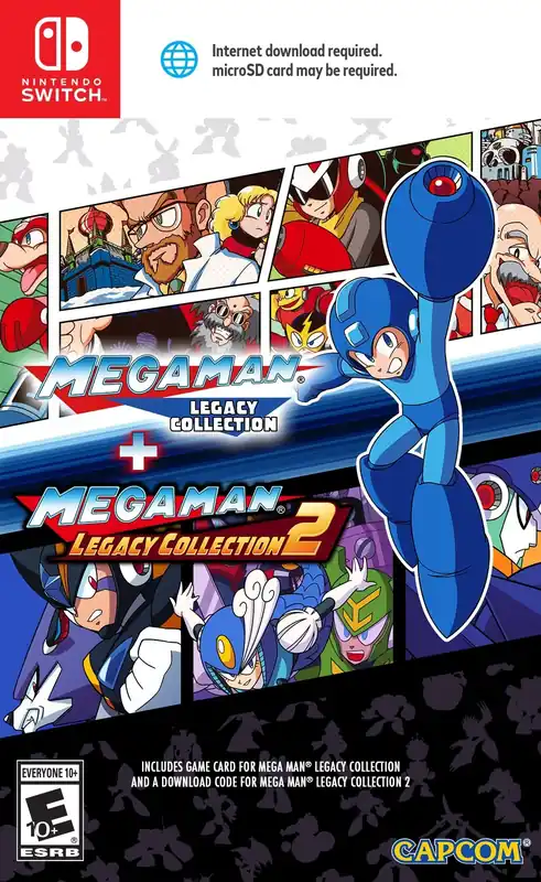 Enkel retur - Mega Man Legacy Collection 1 + 2 (Import) - Nintendo Switch