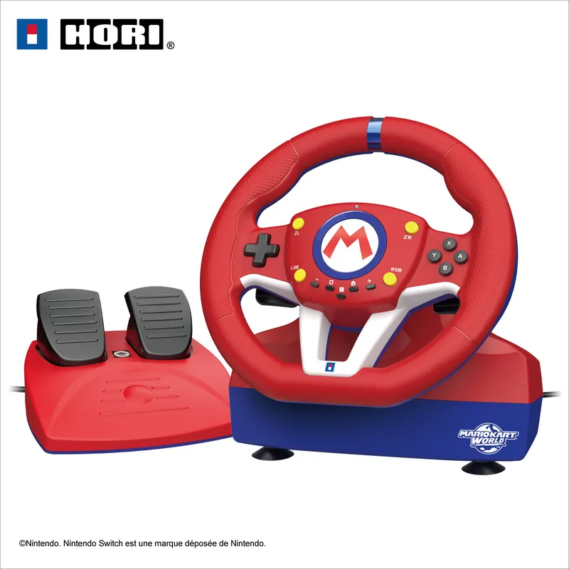 HORI - Mario Kart Racing Wheel Pro MINI - Red - Switch 2 | Bara denna vecka