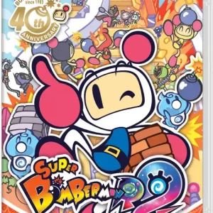 Kundfavorit - Super Bomberman R 2 (Code in a Box) - Nintendo Switch