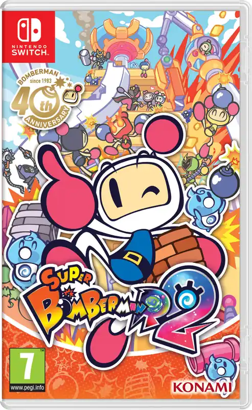 Kundfavorit - Super Bomberman R 2 (Code in a Box) - Nintendo Switch