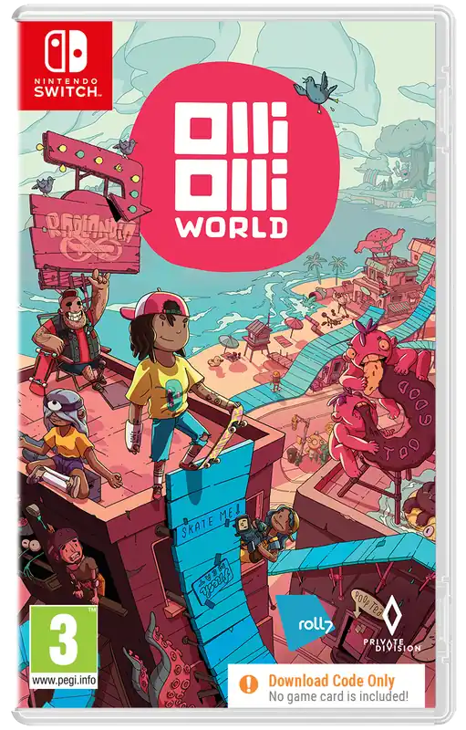 Nästan slut | OlliOlli World (Code in Box) - Nintendo Switch