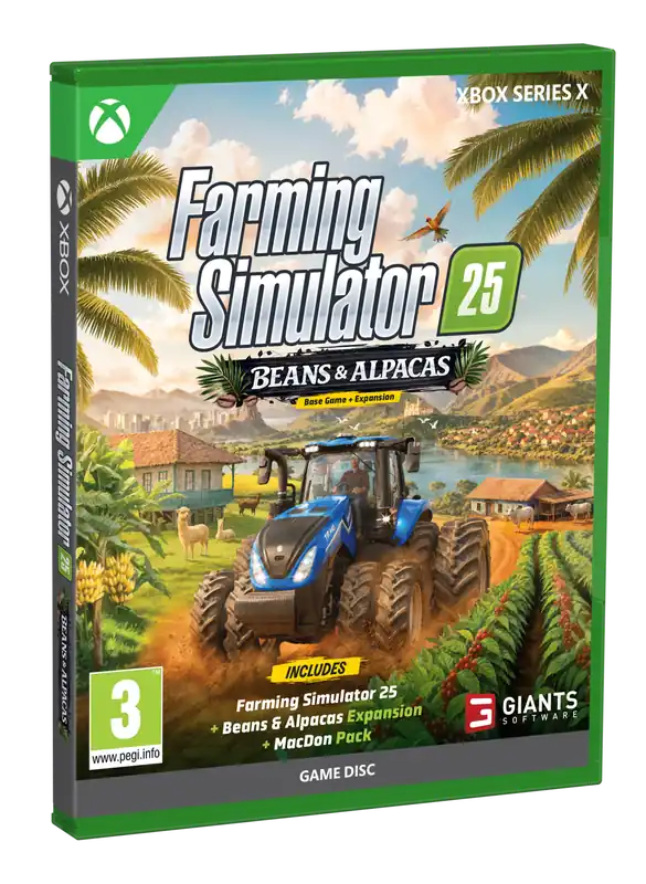 Farming Simulator 25 - Beans & Alpacas Edition - Xbox Series X | Expressfrakt
