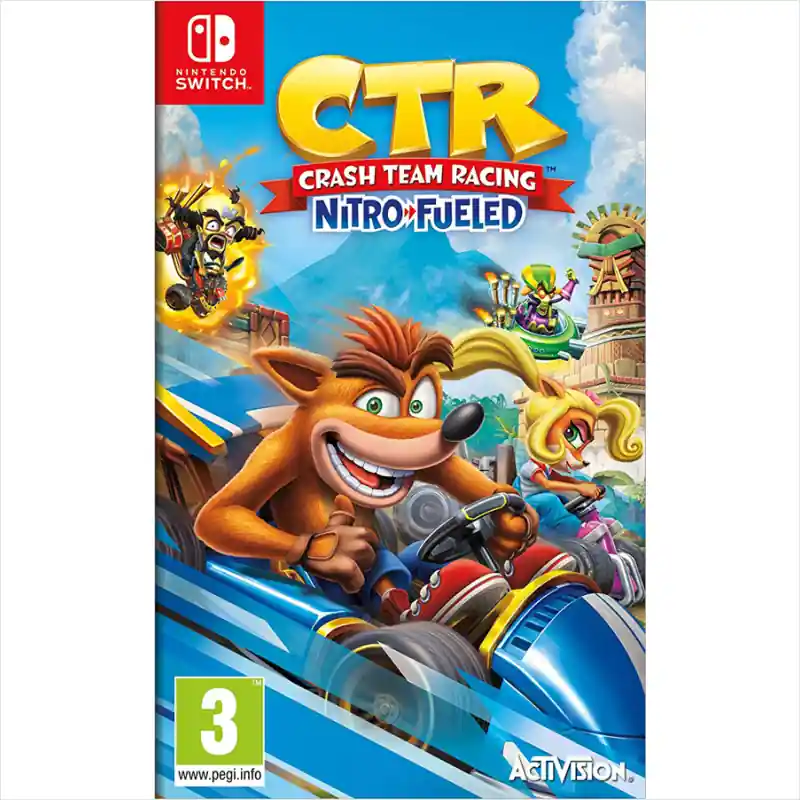 Crash Team Racing Nitro-Fueled - Nintendo Switch | Extra bra pris