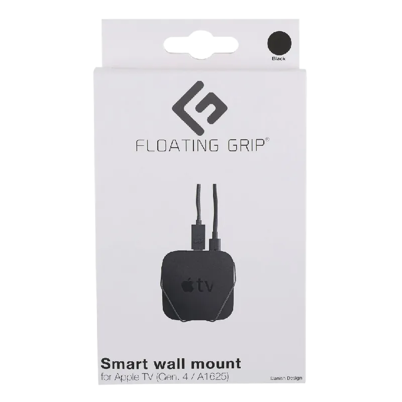 Så länge lagret räcker | Floating Grip Apple TV Gen. 4 Wall Mount Black