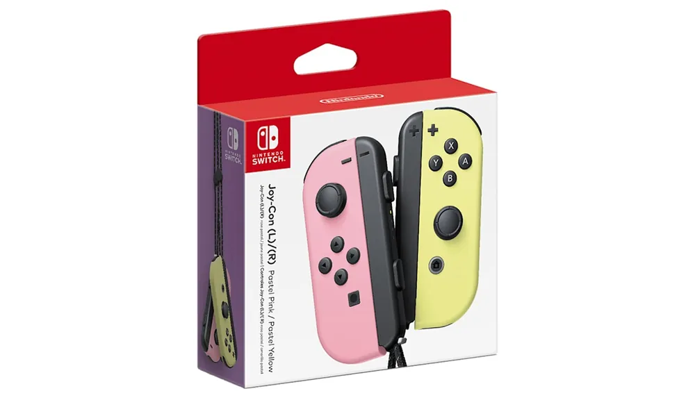 Erbjudande | Joy Con Pair Pastel Pink/Pastel Yellow