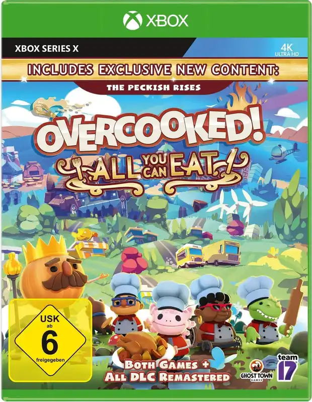 Overcooked! All You Can Eat (DE-Multi In Game) - Xbox Series X - Tidsbegränsat erbjudande