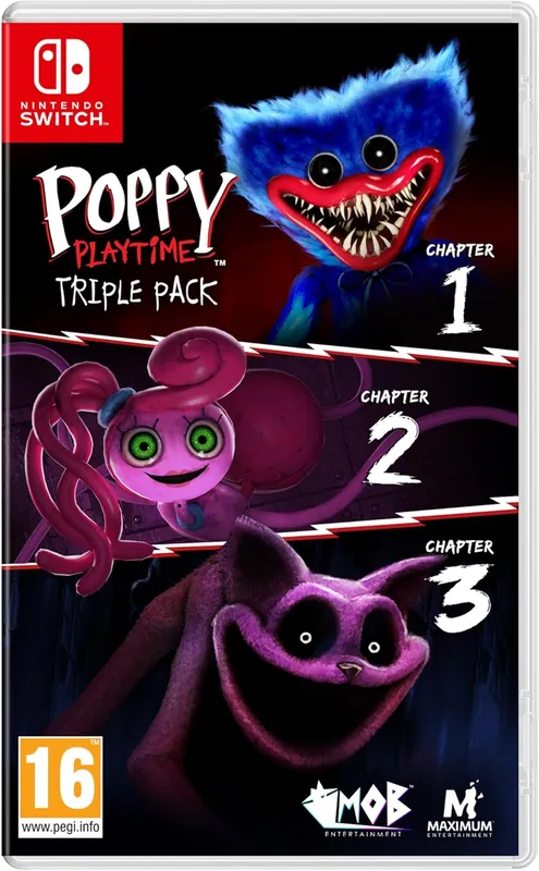 Extra bra pris - Poppy Playtime Triple Pack - Nintendo Switch