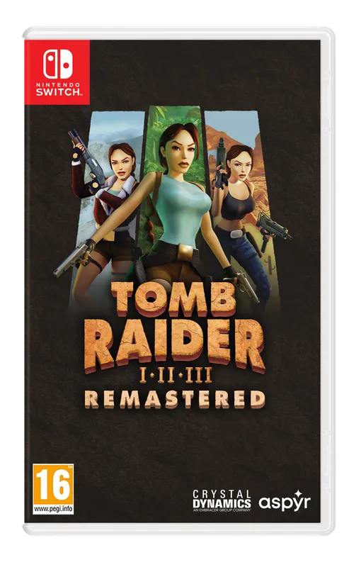 Extra rabatt | Tomb Raider I-III Remastered - Nintendo Switch