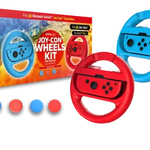 Maxx Tech - Joy-Con Wheels & Grip Kit for Nintendo Switch 2/1 - Rekommenderas