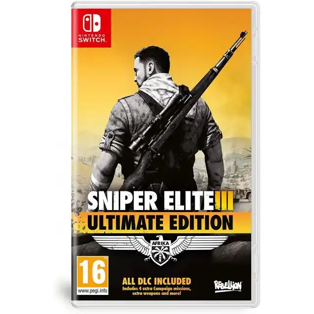 Nytt i webbutiken - Sniper Elite III (3) - Ultimate Edition - Nintendo Switch