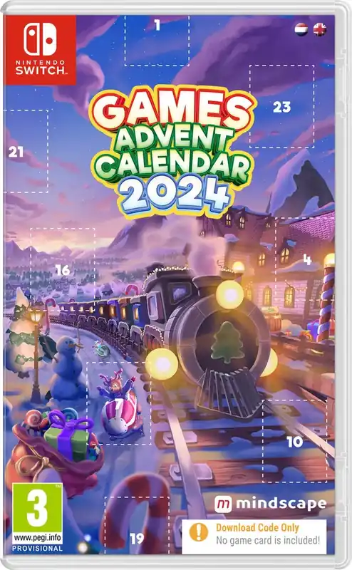 Games Advent Calendar 2024 (Code in Box) - Nintendo Switch | Köp direkt