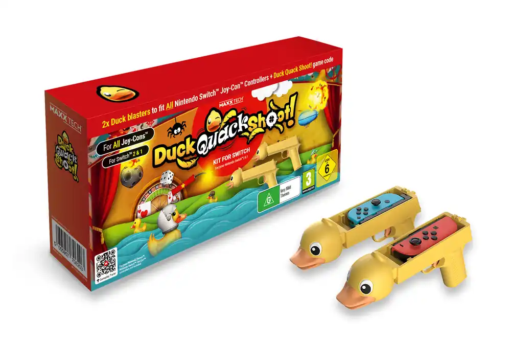 Sista chansen - Maxx Tech Duck, Quack, Shoot! Kit for Nintendo Switch 2&1
