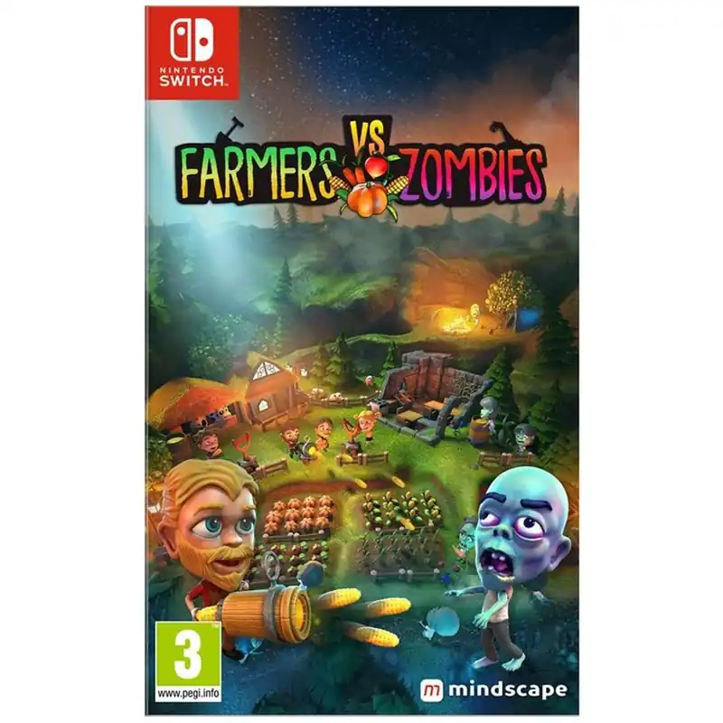 Professionell kvalitet - Farmers vs. Zombies - Nintendo Switch