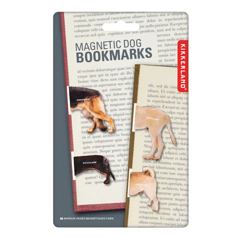 Kikkerland - Magnetic Dog Bookmarks | Spara nu