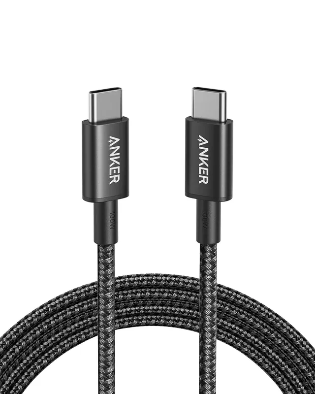 Anker – Nano USB-C till HDMI-kabel (1,8 m, 4K, flätad) – svart - Beställ idag