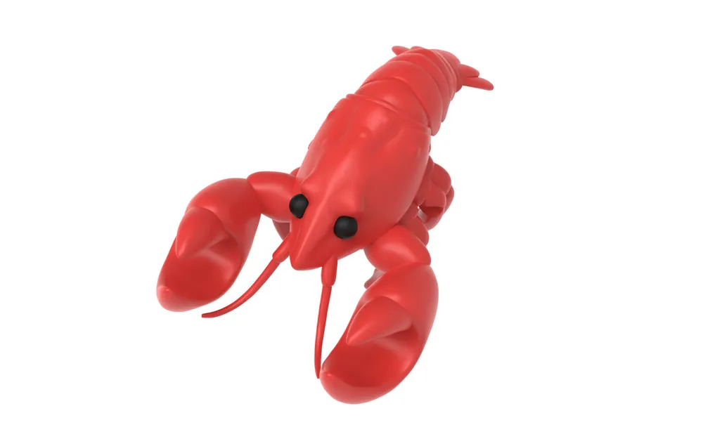 Winkee - Sked och grytlockshållare Larry Lobster - Red - Toppsäljare