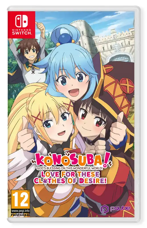 Nyligen lanserat - KONOSUBA God‘s Blessing on this Wonderful World! Love For These Clothes Of Desire - Nintendo Switch