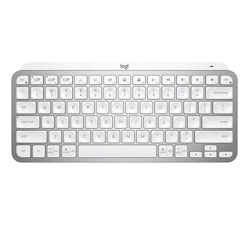 Utförsäljning - Logitech - MX Keys Mini minimalistisk trådlöst belyst tangentbord - Nordisk layout
