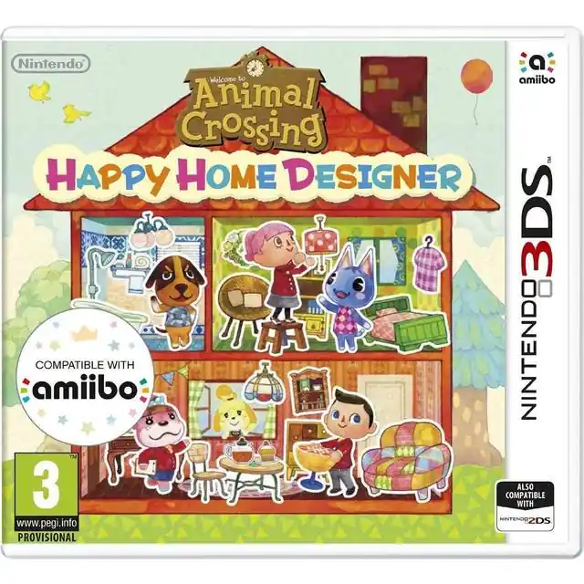Animal Crossing Happy Home Designer (DE/Multi in Game) - Nintendo 3DS - Så länge lagret räcker
