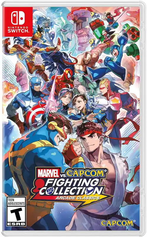 Sista dagarna - Marvel vs Capcom Fighting Collection Arcade Classics (Import) - Nintendo Switch
