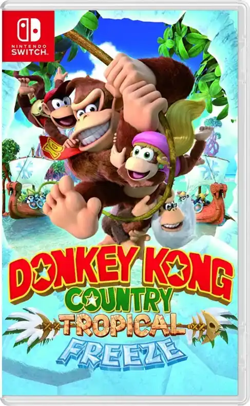 Nyligen lanserat | Donkey Kong Country Returns - Tropical Freeze - Nintendo Switch