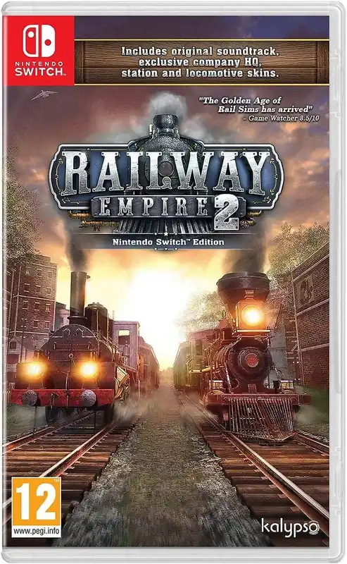Railway Empire 2 (Deluxe Edition) - Nintendo Switch - Nästan slut