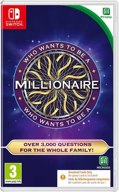 Gratis retur | Who Wants To Be a Millionaire? (Code in Box) - Nintendo Switch