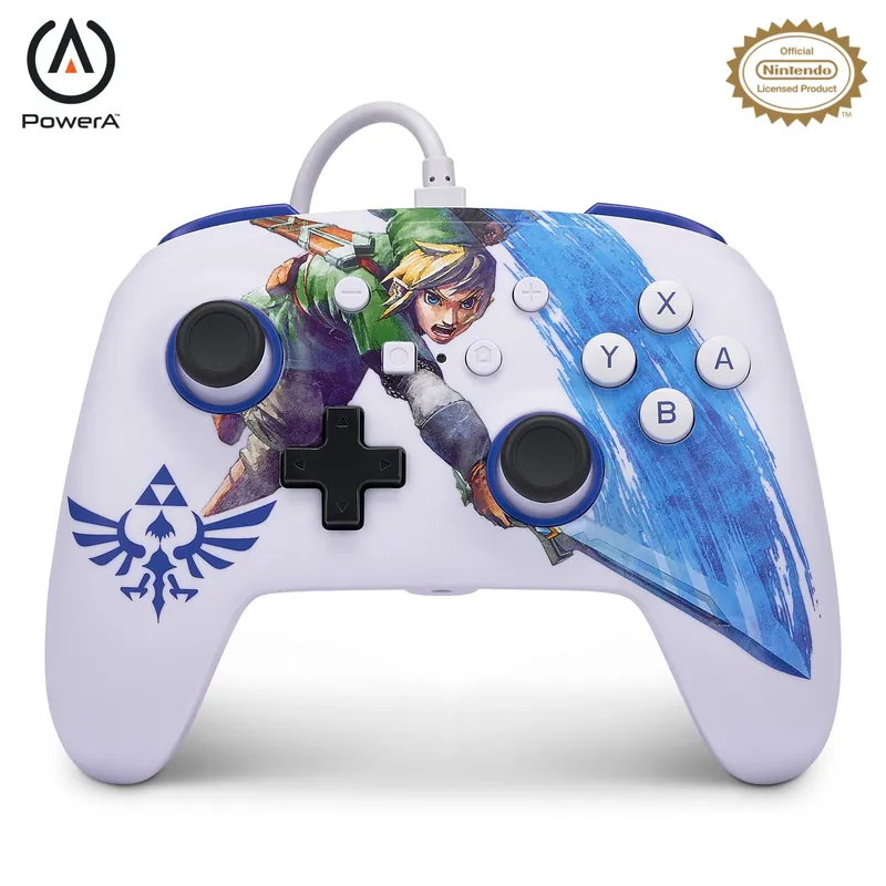 Klar att skickas | PowerA NSW ENH Wired Controller - Master Sword Attack /Nintendo Switch