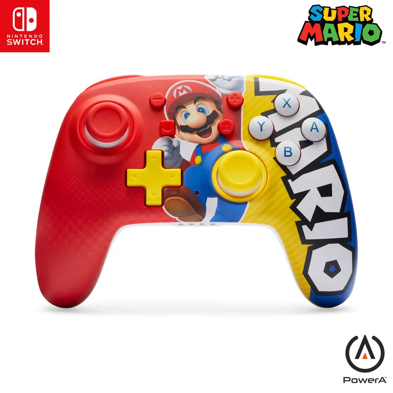 PowerA Nano Enhanced Wireless Controller - Mario Victory /Nintendo Switch | Enkel beställning