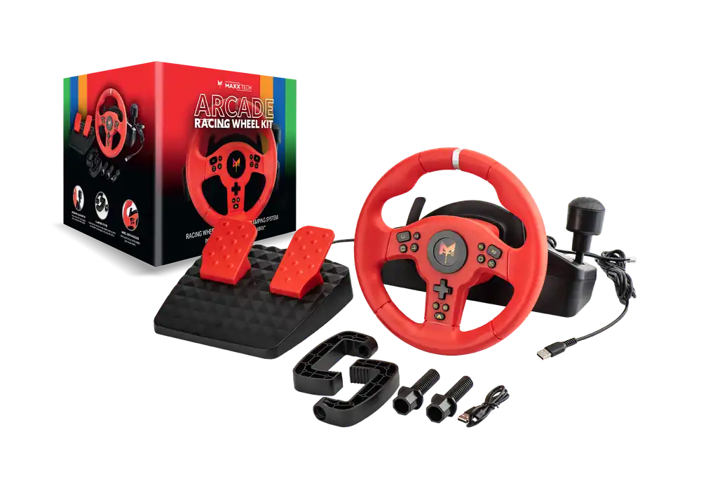 Maxx Tech - Arcade Racing Wheel Kit | Trygg betalning