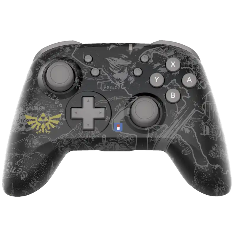HORI - Wireless HORIPAD - Zelda Black & Grey - Switch/ Switch 2 - Nytt lägre pris