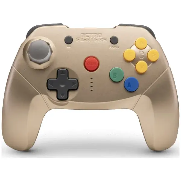 Precis inkommet | Retro-Fighters - Brawler64 Bluetooth NSO - Gold